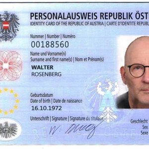 Österreich Personalausweis kaufen | Österreichische ausweis